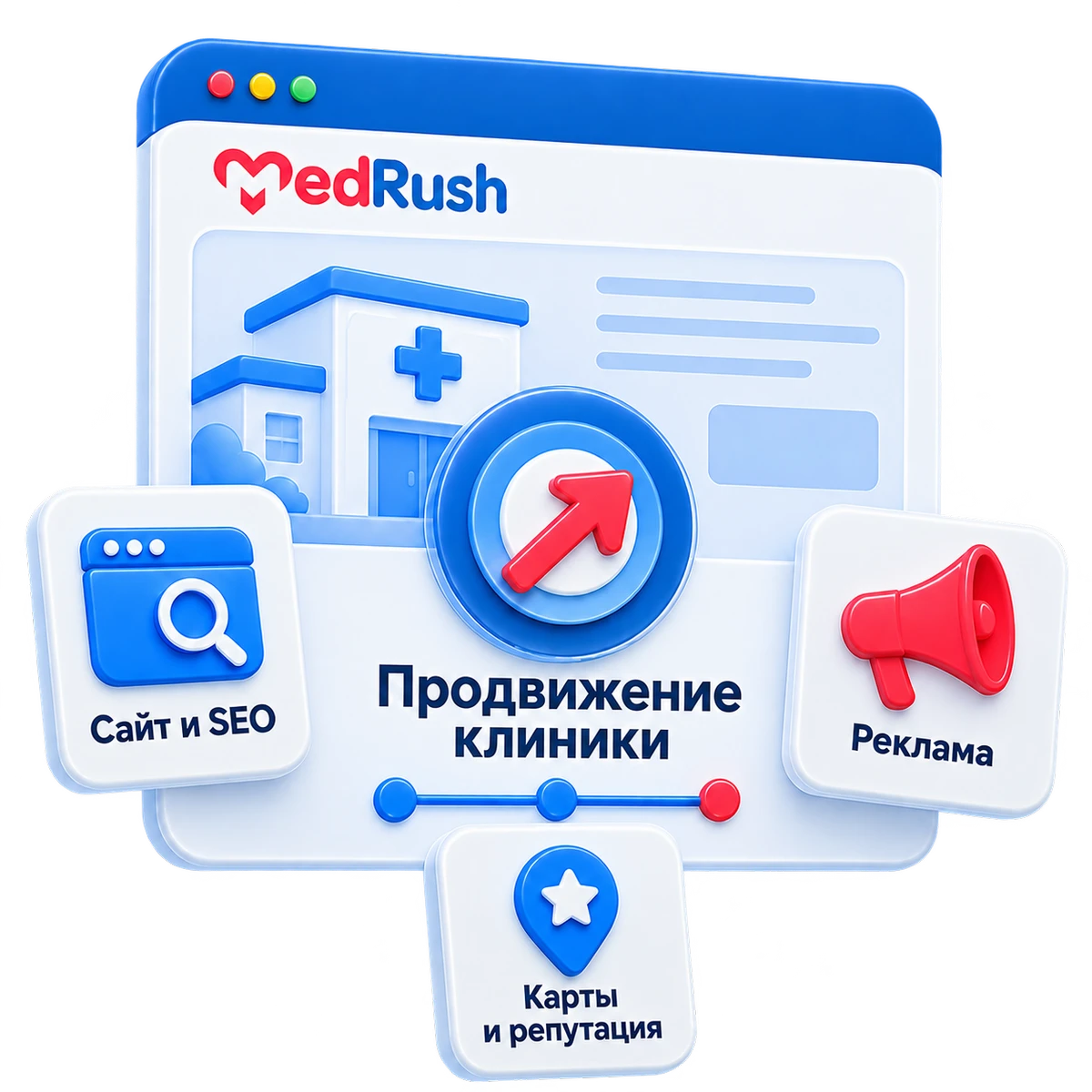Комплексное продвижение клиники
